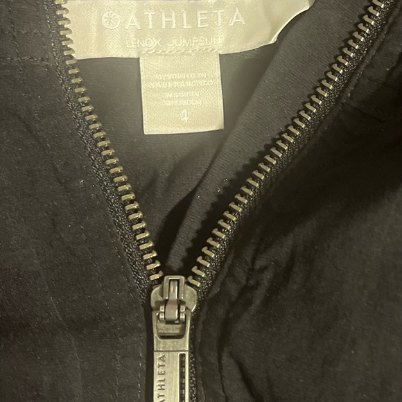 Athleta Lenox Jumpsuit Black Size 4 “Like New” - Picture 8 of 9